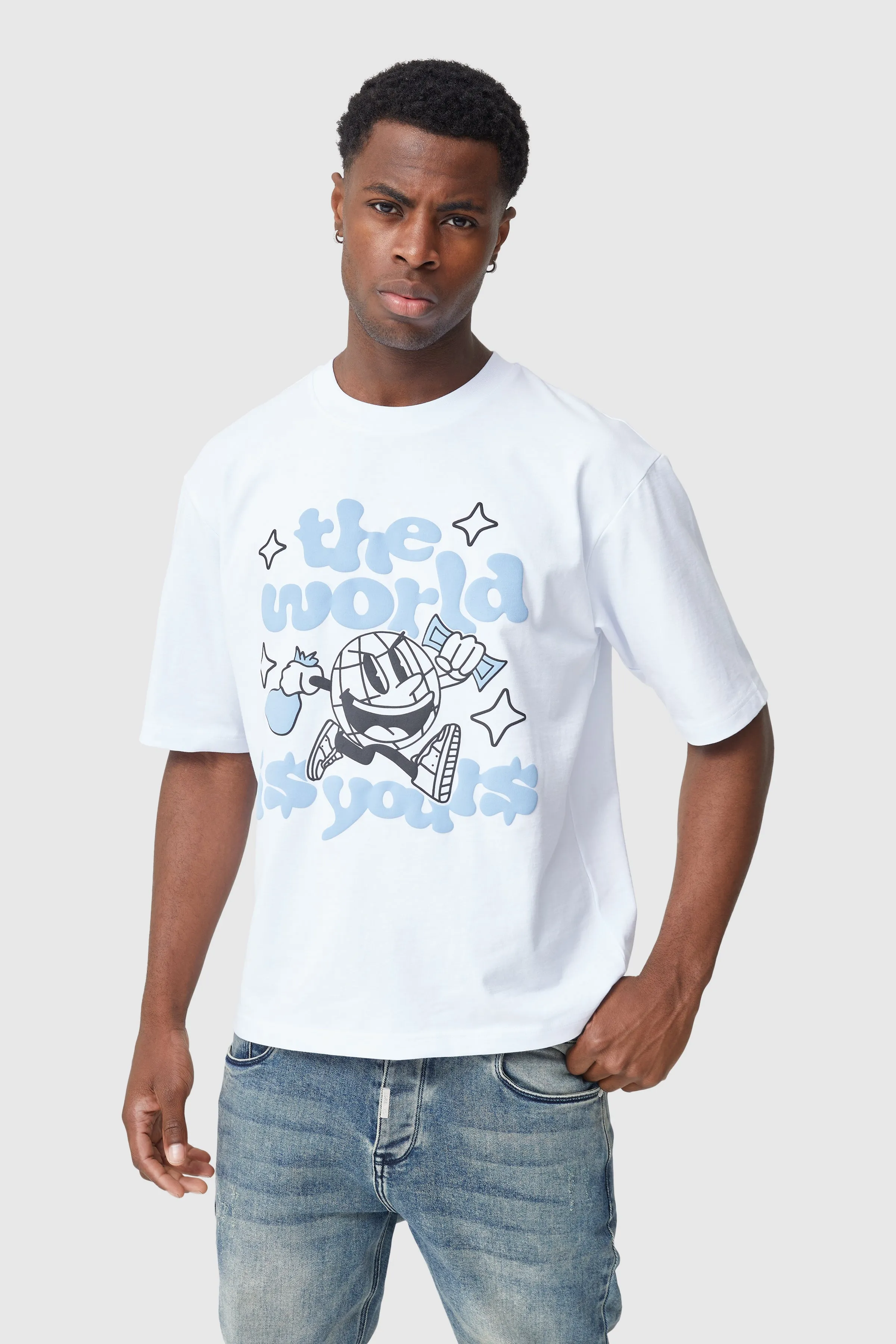 World Is Yours Tee - White