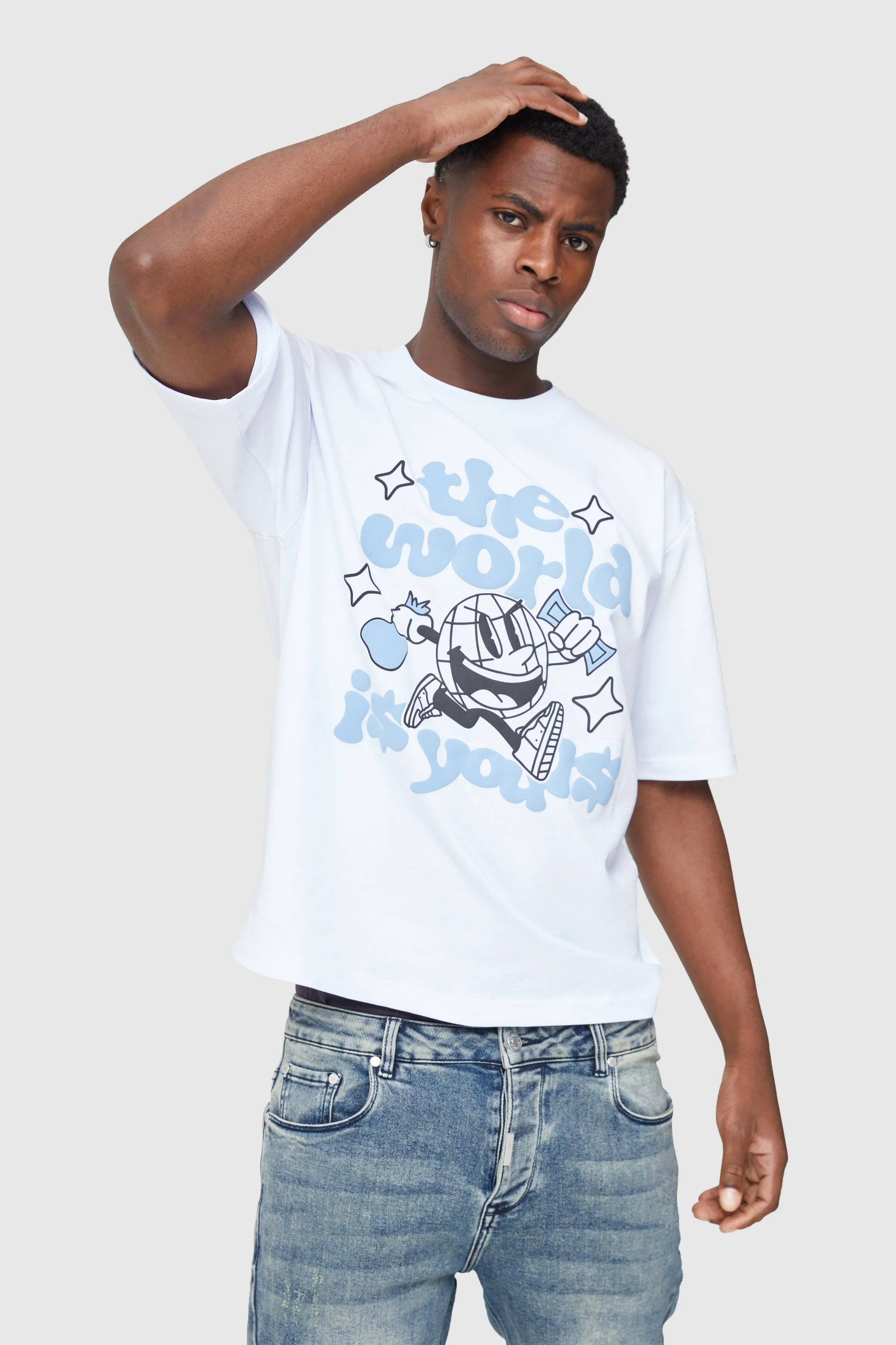 World Is Yours Tee - White