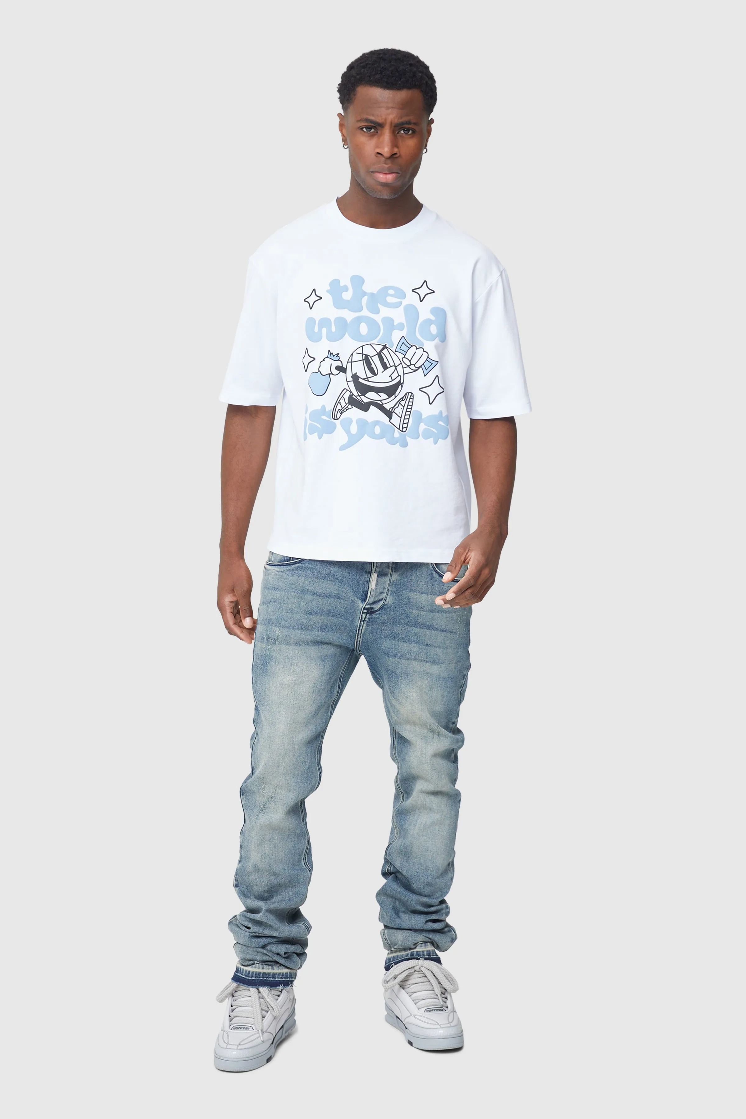 World Is Yours Tee - White